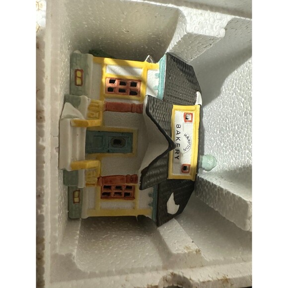 Lemax 1993 Dickensvale Christmas Shoppe Village House Lighted Vintage - Picture 3 of 4